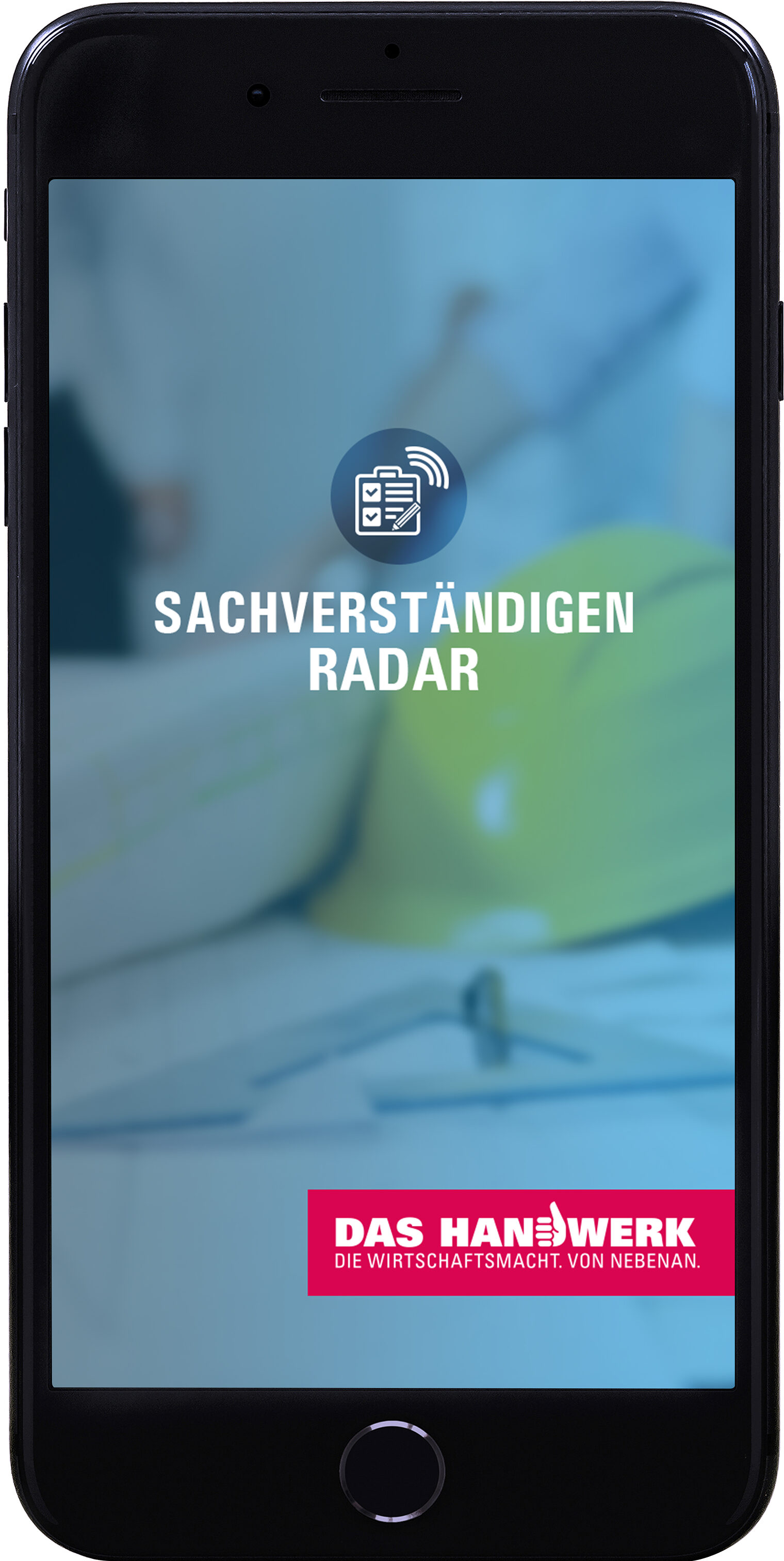 Sachverständigenradar - App Splashscreen